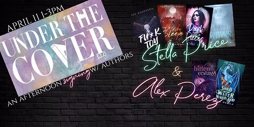 Booksigning with Stella Price and Alex Perez!