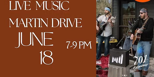 Live Music: Martin Drive 