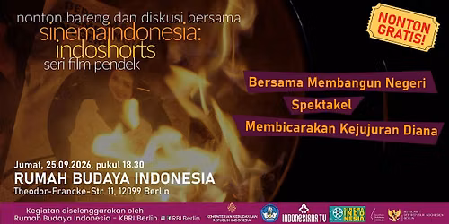 SINEMAINDONESIA:indoshorts. Nonton bareng dan diskusi dengan Rizky Hidayat