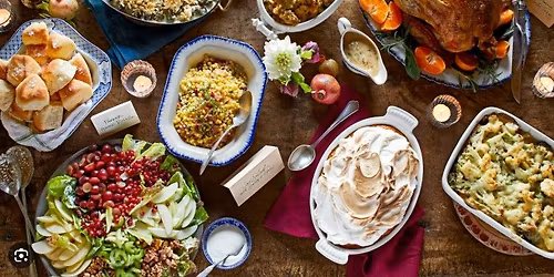 You are invited to join our Thanksgiving potluck luncheon!