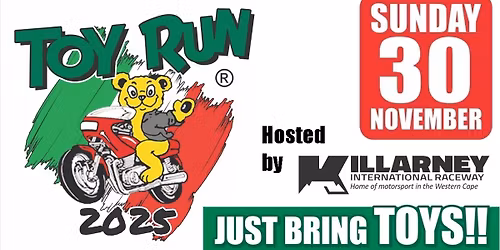 THE TOY RUN IS ALL ABOUT THE CHILDREN!