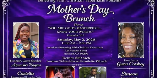 RFCT Mother\u2019s Day Brunch Fundraiser