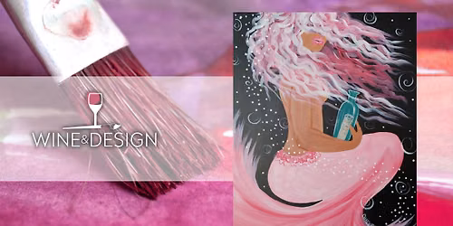 Paint & Sip: Pink Pearl Mermaid
