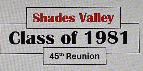 SV Class of 81 - 45th Class Reunion