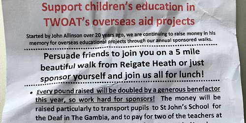 Charity Walk - Reigate Heath