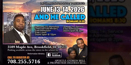 AND HE CALLED CONFERENCE