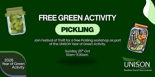 Free Green Activity - Pickling