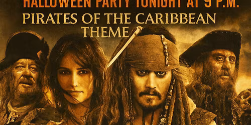 Halloween Partaay - Pirates of the Carribean
