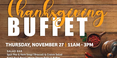 Thanksgiving Buffet (Event Full)