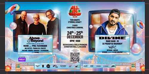 All In Maximum (A.I.M.) 2 Days Christmas Carnival with Above & Beyond | DIVINE | Kolkata