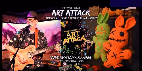 The Fayetteville Art Attack, Wednesday, June 17th!