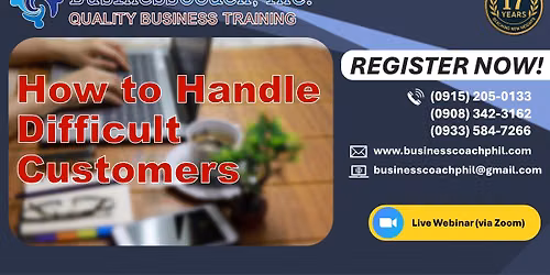 Webinar: How to Handle Difficult Customers