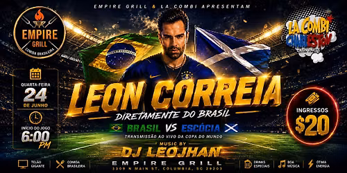 LEON CORREIA  TOUR COPA DO MUNDO