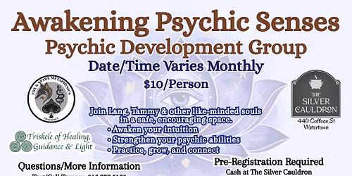 Awakening Psychic Senses: Psychic Development Group