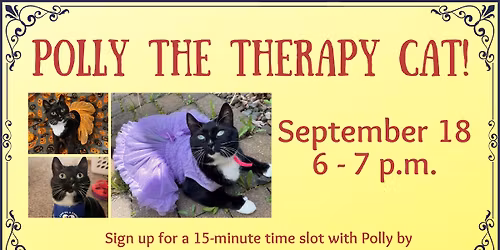 Polly the Therapy Cat