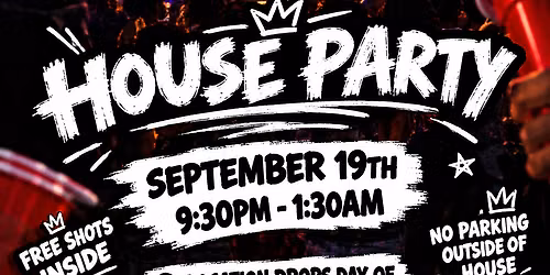FOR THE PEOPLE- AUC HOUSEPARTY- First impressions