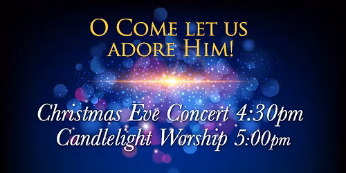 Christmas Eve Candlelight Worship at Immanuel, Destin
