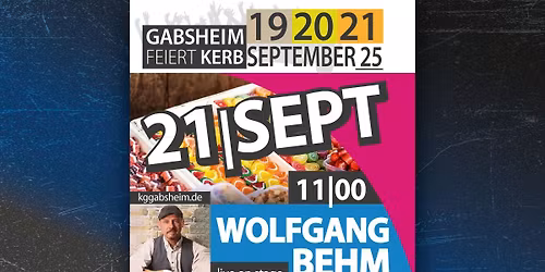 GABSHEIM feiert KERB | FR\u00dcHSCHOPPEN mit WB-OneManMusic