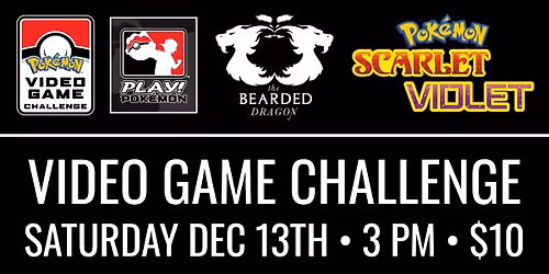 POKEMON DECEMBER VIDEO GAME CHALLENGE \u2022 PREMIER EVENT