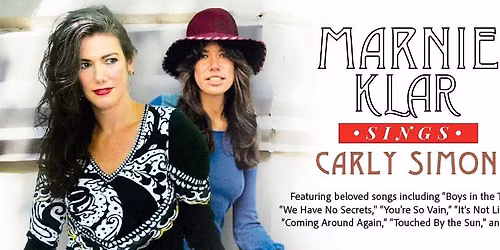 MARNIE KLAR SINGS CARLY SIMON