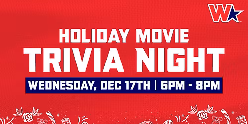 Holiday Movies Trivia Night!
