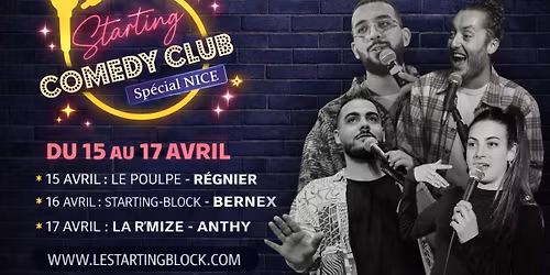 STARTING COMEDY CLUB - sp\u00e9cial Nice