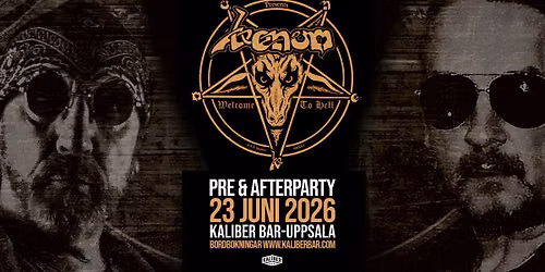VENOM \ud83d\udd25 PRE & AFTERPARTY P\u00c5 KALIBER
