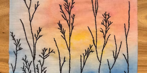 Fabric Painting with Hand Embroidery with Maria Andrus