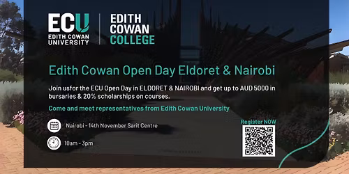 Edith Cowan Open Day Nairobi