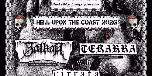 BALKAN \/\/ TEKARRA \/\/ CIRRATA \/\/ DEATH PROOF - Live in Nanaimo. January 18, 2026 @ The Globe