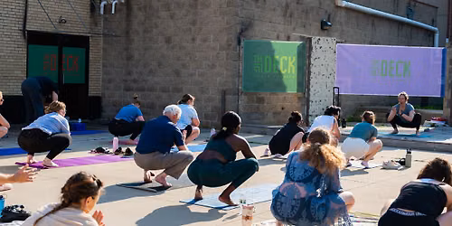 Fresh Air Fitness Yoga at The Deck