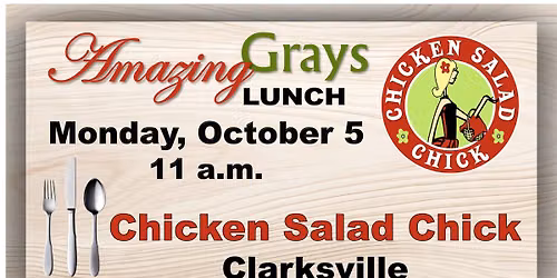 Amazing Grays Lunch