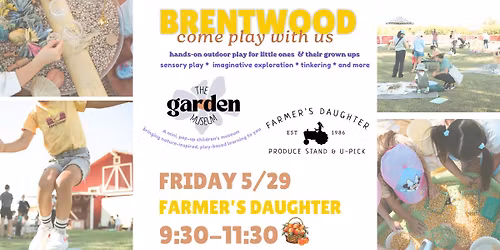 Garden Museum Brentwood Play Session