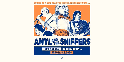 Amyl and the Sniffers u Zagrebu!