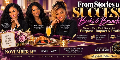 From Stories to Success:  Books & Brunch