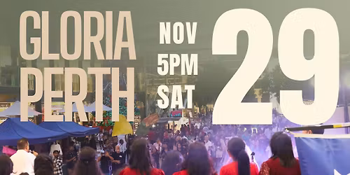 Gloria Perth Christmas Carols - 29th Nov 5PM