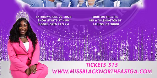 The 2026 Miss Black Northeast Georgia Teen Pageant