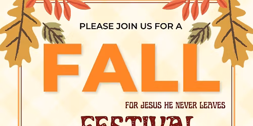Montgomery City of Refuge Fall Festival 2025
