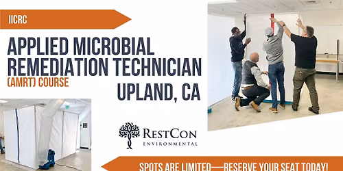 IICRC Applied Microbial Remediation Technician (AMRT) Course