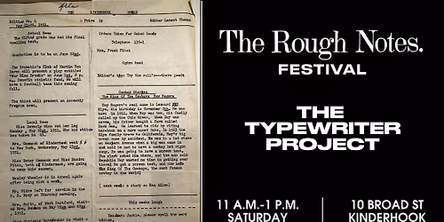 THE TYPEWRITER PROJECT