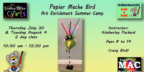 Papier Mache Bird Day 2