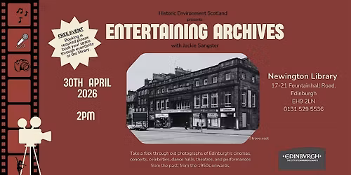 Historic Environment  Scotland - Entertaining Archives with Jackie Sangster