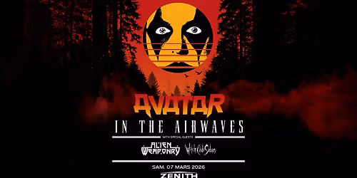 AVATAR | Z\u00e9nith Paris - La Villette, Paris - 7 mars 2026