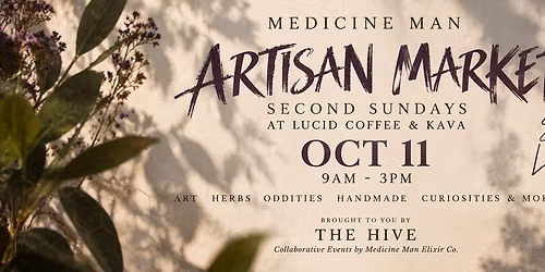 Medicine Man Artisan Market at Lucid Coffee & Kava