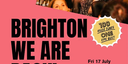Sounds Familiar Music Quiz - Brighton