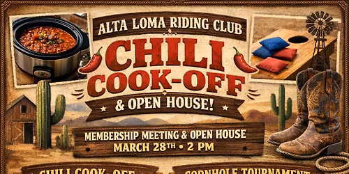 ALRC Open House Event-Chili Cook-off\/Cornhole Tournament 