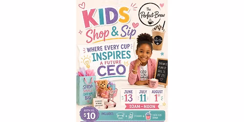 Where Every Cup Inspires a Future CEO- Kids Shop & Sip