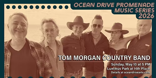 Ocean Drive Promenade Series:  Tom Morgan & The Night Shift.