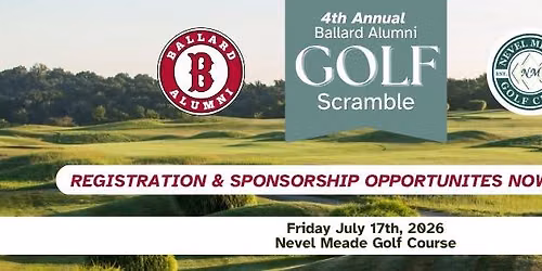 4th Annual BHS Alumni Golf Scramble