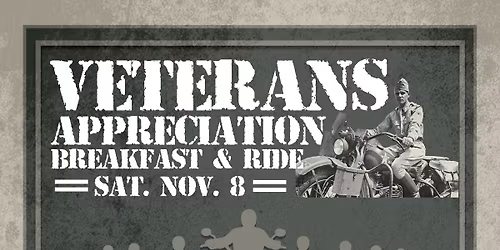 Veterans Appreciation Breakfast & Ride
